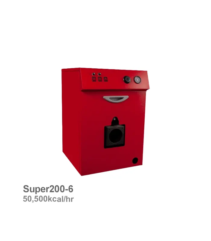 دیگ چدنی شوفاژکار مدل سوپر 200/ 6 پره | ناب تهویه