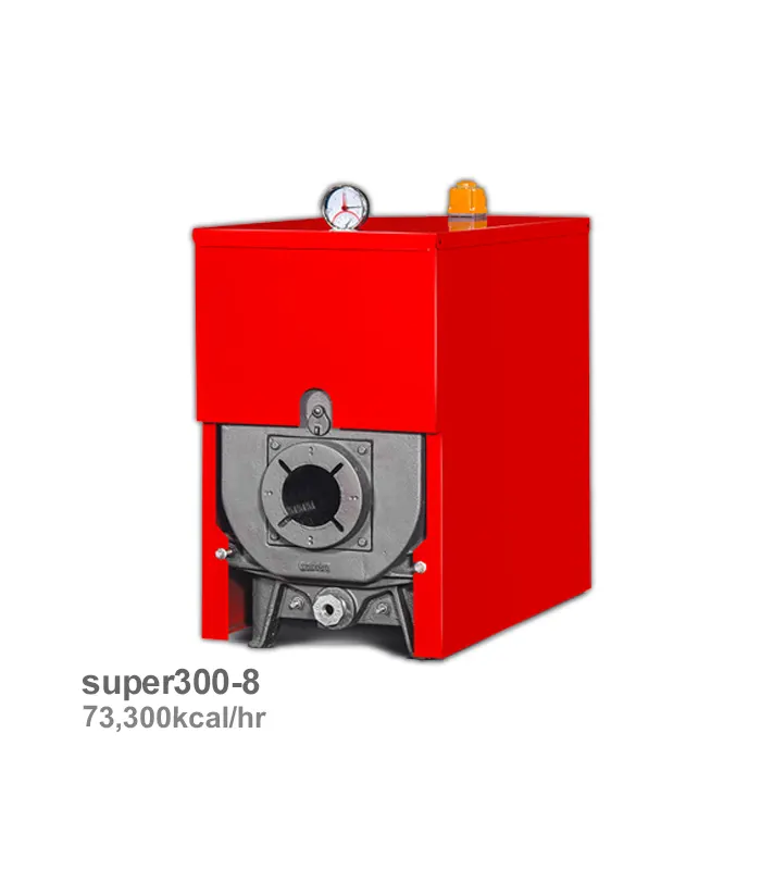 دیگ چدنی شوفاژکار مدل سوپر 300/ 8 پره | ناب تهویه