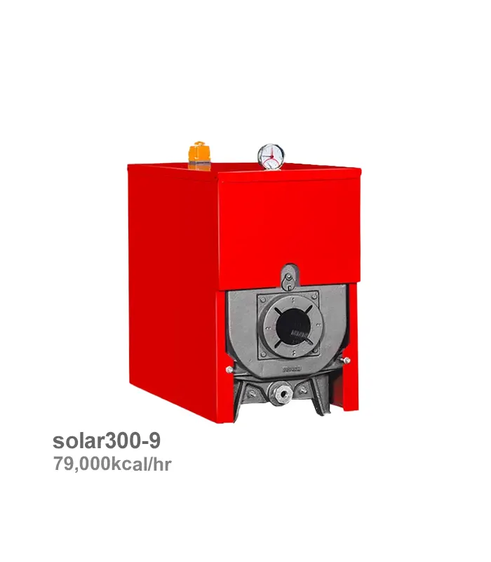 دیگ چدنی شوفاژکار مدل سولار 300/ 9 پره | ناب تهویه