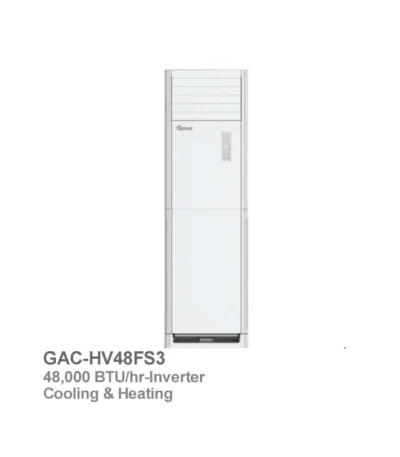 کولر گازی ایستاده اینورتر جی پلاس مدل GAC-HV48FS3|ناب تهویه