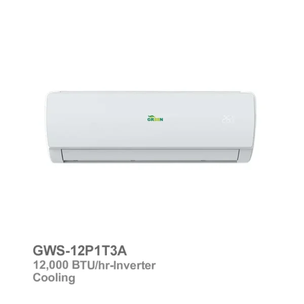 کولر گازی سرد حاره‌ای اینورتر گرین مدل GWS-12P1T3A