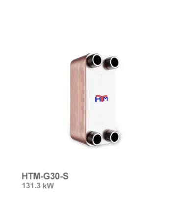 مبدل حرارتی گاز به آب اچ تی ام مدل HTM-G30-S | ناب تهویه