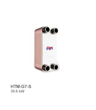 مبدل حرارتی گاز به آب اچ تی ام مدل HTM-G7-S | ناب تهویه