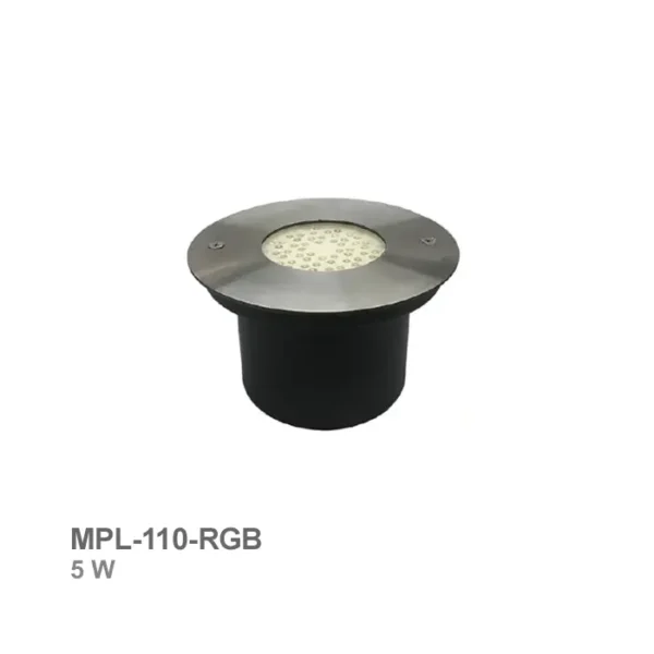 چراغ استخری توکار مگاپول مدل MPL-110-RGB | ناب تهویه
