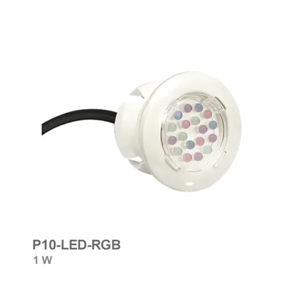 چراغ توکار استخر ایمکس مدل P10-LED-RGB | ناب تهویه